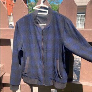 Wool varsity bomber jacket fully lined Italy size 42